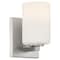 Access Lighting Sienna, 1 Light LED Wall Sconce  Vanity, Brushed Steel Finish, Opal Glass 62621LEDDLP-BS/OPL - alternate 1